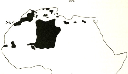 Map 11. Areas of Berber Speech - webAfriqa - SemanticAfrica Map 11. Areas of Berber Speech