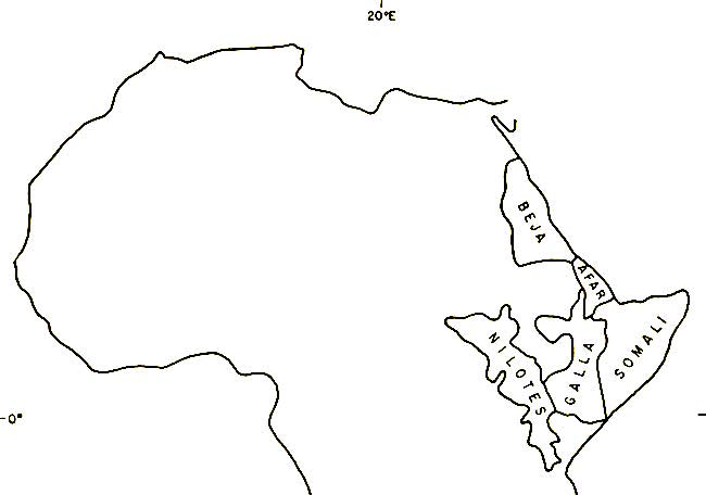Map 15. East African Pastoralists. webAfriqa - Semantic Africa Map 15. East African Pastoralists